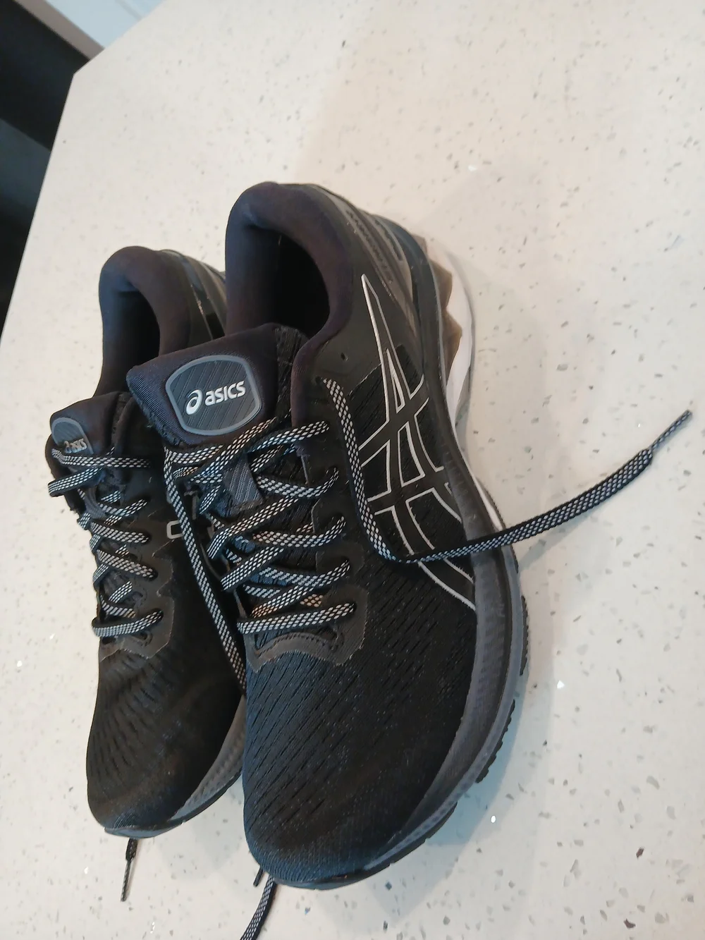 Size 11 - Asics Gel Kayano 27 Black Silver W